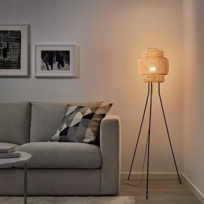 Produktbild von IKEA SINNERLIG Stehleuchte Bambus Boho Stil