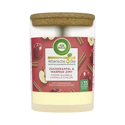 Produktbild von Air Wick Bratapfel & Zimtstangen, Zylinder, Cremefarben, 35 h, 1 Stück(e)