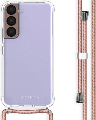 Obrázek produktu pro imoshion ochranné pouzdro Samsung Galaxy S22 s popruhem na záda s řetízkem pouzdro na mobilní telefon Samsung Galaxy S22 - Transparentní