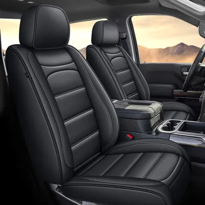 Obrázok produktu pre Poťahy sedadiel vhodné pre modely Silverado: 2019-2024, 2025 Chevrolet Silverado GMC S