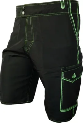 Obrázok produktu pre HAVEN cyklistické šortky bez popruhov - COMPETITOR - Black/Green S