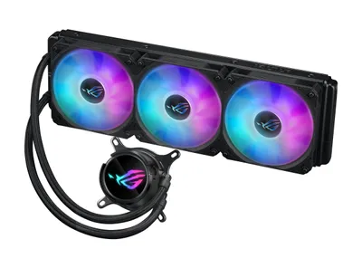 Produktbild von ASUS ROG Strix LC III 360 ARGB Prozessor Flüssigkeitskühlung 12 cm Schwarz