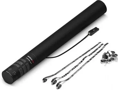 Produktbild von Magic FX Elektrische Streamerkanone 50cm - Silber Metallic