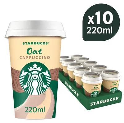 Obrázok produktu pre Starbucks Cappuccino Oat Coffee Drink 220 ml
