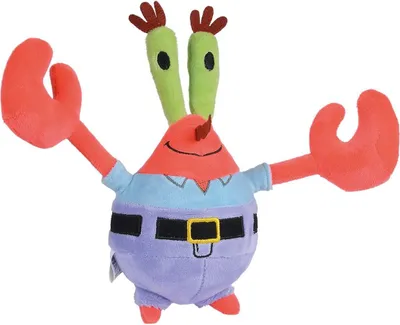 Image de Simba - Pluszowa maskotka SpongeBob Mr. Krabs 20 cm - Oficjalny produkt premium