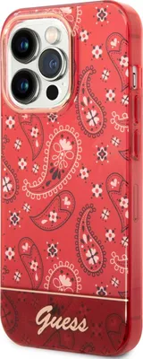 Image de Guess Guhcp14Xhgbnhr Iphone 14 Pro Max 6.7 Czerwony/Red Hardcase Bandana Paisley Paisley