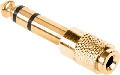 Zdjęcie produktu dla Zla0325 Zlacze Jack 6.3/3.5 Zloty-Metal