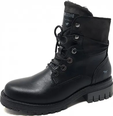 Produktbild von Mustang Schnürstiefel Schwarz