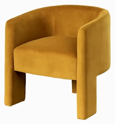 Produktbild von Sessel Xastru aus Samt, Höhe 72 cm, Breite 68 cm, Sitzhöhe 50 cm