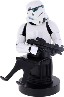 Produktbild von Star Wars Stormtrooper Figur Kabelabspannhalter, 20cm