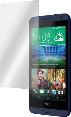 Produktbild von 1er-Pack PhoneNatic Glas-Folie klar  kompatibel mit HTC Desire 610 - Panzerglas für Desire 610