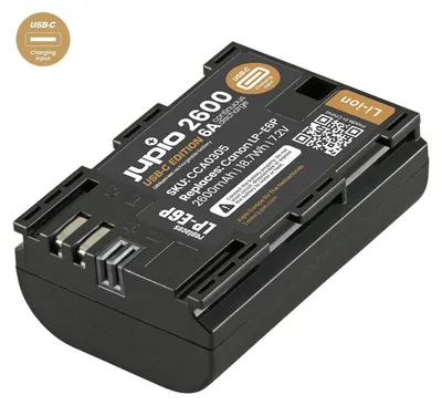 Obrázok produktu pre Jupio CCA0305, Canon, 2600 mAh, 7,2 V, Lithium-ion (Li-ion)