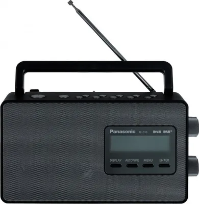 Produktbild von Panasonic RF-D10EG-K Radio DAB+ Schwarz / Grau