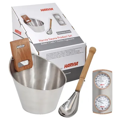 Image de Kit d'accessoires Harvia, acier inoxydable