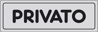 Produktbild von START Business Aufkleber Private Privatzonen 15CMx5CM