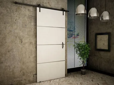 Obrázok produktu pre Posuvné interiérové dvere XAVIER 5 - 100 cm, biele
