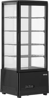 Produktbild von Witryna chłodnicza 98l 46x41x112 czarna