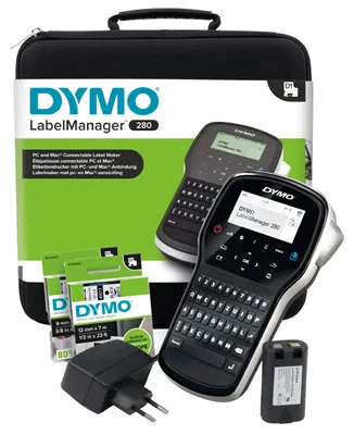 Produktbild von DYMO LabelManager 280 Tragbares Beschriftungsgerät im Koffer | Wiederaufladbares
