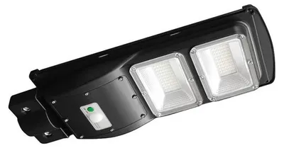 Immagine prodotto di V‑TAC Armatura Stradale LED 8W Solare con Sensore Radar, Telecomando, Batteria LiFePO4, Luce Fredda 6000K, IP65, per Esterni – 98417