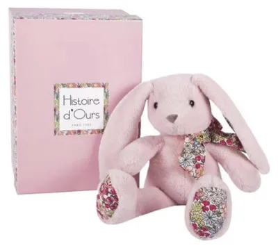 Produktbild von Histoire D'Ours Schmusetuch Kuschelkaninchen Rosa Copain Calin