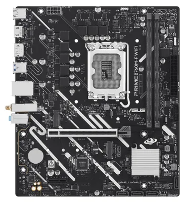 Produktbild von PRIME B760M-F WIFI (schwarz/silber)