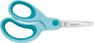 Immagine prodotto di WESTCOTT E-20585 00 Forbici per l'artigianato 13 cm a punta turchese mancino