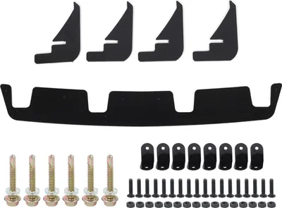 Image de Pare-chocs arrière spoiler à lèvres brillant noir de remplacement pour Benz A -classe W176 A45 AMG 2013 à 2018