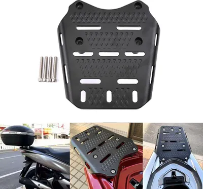 Image de Support de porte-bagages arrière pour Honda PCX 125 150 2014-2019 noir