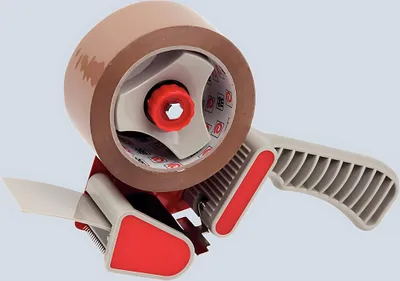 Produktbild von Handabroller für 66m x 50mm mit Metallmesser