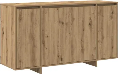 Image de Buffet Chêne artisanal 135 x 41 x 75 cm Bois d'ingénierie