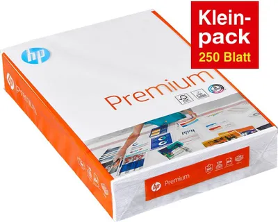 Zdjęcie produktu dla Papyrus HP Premium, Uniwersalne, A4 (210x297 mm), Matowy, 250 ark., 100 g/m², Biały