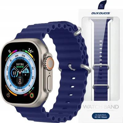 Produktbild von Dux Ducis Armband Opsdks Für Uhr 8/7/6/5/4/3/2/Se (41/40/38Mm) Marineblau