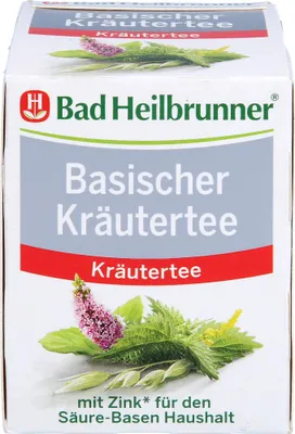 Produktbild von Bad Heilbrunner Basischer Kräutertee, 8X1.8 g FBE