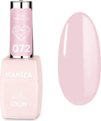 Image de Manica Vernis à ongles hybride LED/UV 10 ml - Pink Princess - 072