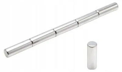 Produktbild von Neodym-Magnet, zylindrisch, MW 5x15 N38, 50 Stück