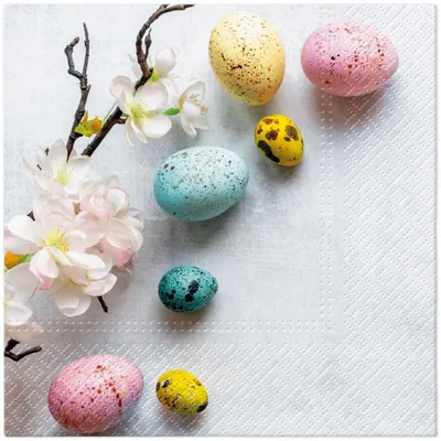 Zdjęcie produktu dla Serwetki 33x33 cm - Easter Corner