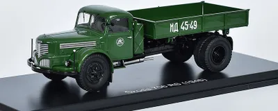 Obrázok produktu pre Škoda 706 R sklápač (1946) - zelená tmavá - SSM 1:43