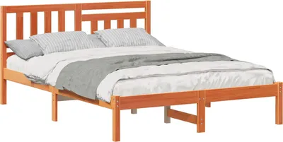 Obrázek produktu pro Rám postele Voskově hnědá 120 x 190 cm Masivní borové dřevo
