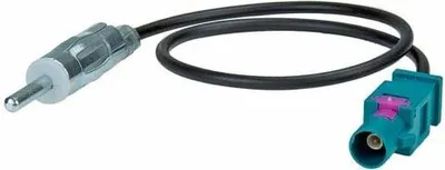 Produktbild von Audioproject A126 - Autoradio Antennenadapter Fakra - DIN Stecker kompatibel AUDI VW Seat Skoda Citroen Peugeot Opel Ford BMW Mercedes