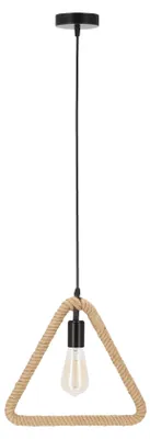 Obrázek produktu pro Závěsné světlo TRIUN - 1xE27, 40W, černé / béžové