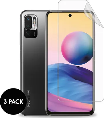 Immagine prodotto di Xiaomi Redmi Note 10 Screenprotector: imoshion Pellicola protettiva per schermo 3-Pack - Trasparente