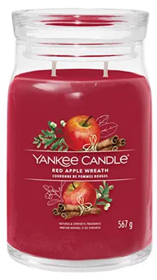 Produktbild von Yankee Candle Signature Duftkerze Red Apple Wreath 567 g