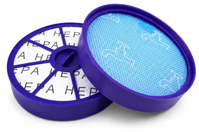 Produktbild von 2x Hepa-Filter passend wie Dyson 90022801 + 2x Motorschutzfilter wie 91781901 für Staubsauger