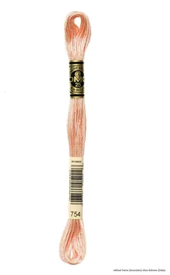 Produktbild von DMC Stickgarn Mouline Special 117MC -754, 6-fädig, 8m