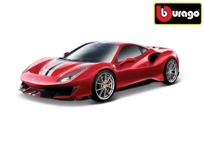 Obrázok produktu pre Bburago 18-26026 - 1:24 Race & Play Ferrari 488 Pista červená - Model auta