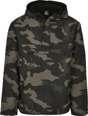 Produktbild von Brandit Fleece Pull Over Windbreaker darkcamo - 5XL
