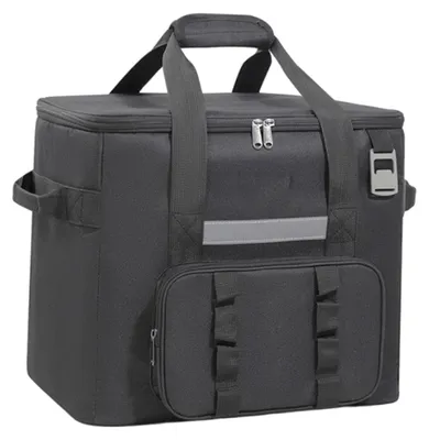 Produktbild von Kühltasche 40L - Tragbare Kühlbox - Wasserdichte Campingkühlbox - Isolierte Tasche - Auslaufsicher - Große Kapazität für 46 Flaschen - Kühlbox