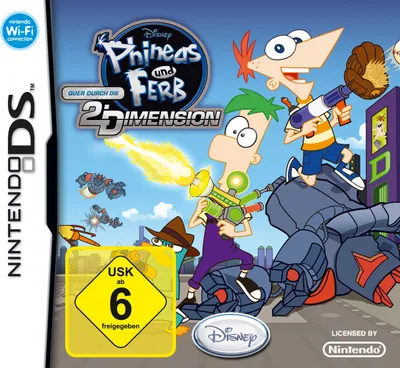 Produktbild von Phineas und Ferb - Quer durch die 2. Dimension