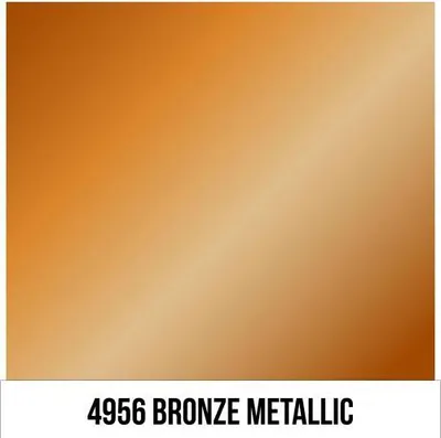 Produktbild von POLI-TAPE POLI-FLEX TURBO Flexfolie METALLIC, A4 - Farbe: 4956 bronze