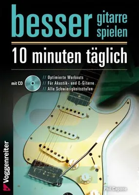 Zdjęcie produktu dla Besser Gitarre spielen - 10 Minuten täglich